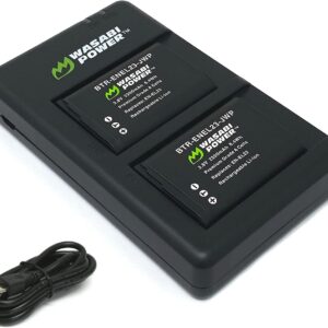 Baterías EN-EL23 + Cargador Dual Micro USB para cámaras Nikon