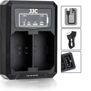 Cargador Dual USB para batería Sony NP-FZ100 con cable integrado + extensión 40cm